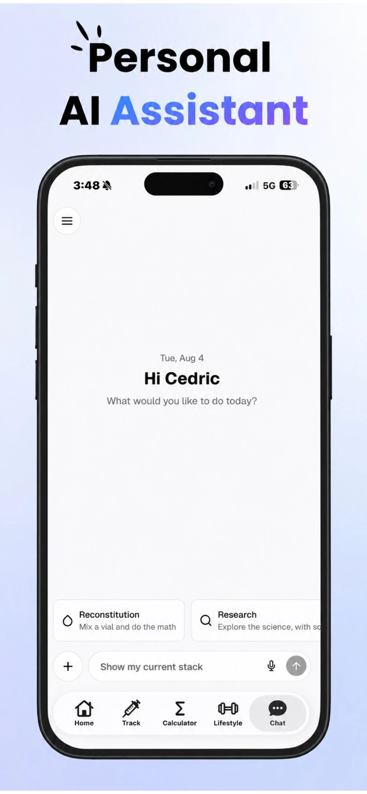 Pep AI: Peptide GLP-1 Tracker screenshot